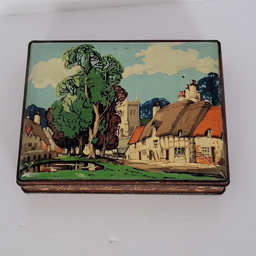 vintage Harry Vincent Ltd. "Blue Bird" toffee tin